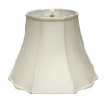 Estallar 14 in. White Octagon Monay Shantung Lampshade ES3099534